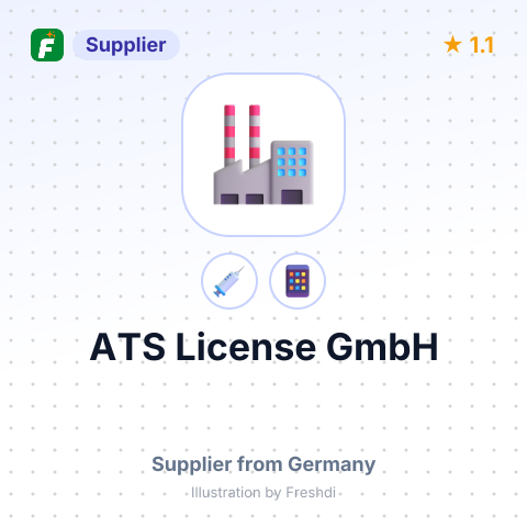 ATS License GmbH – summary card, no photo uploaded yet