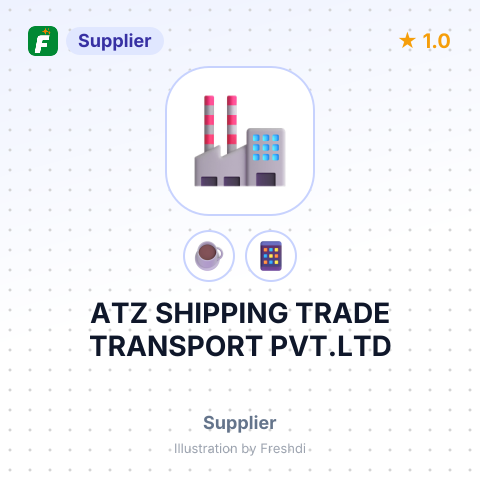 ATZ SHIPPING TRADE TRANSPORT PVT.LTD – summary card, no photo uploaded yet
