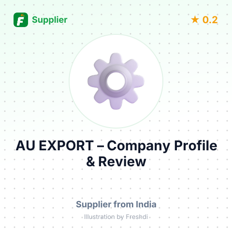 AU EXPORT – summary card, no photo uploaded yet