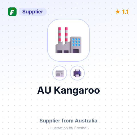 AU Kangaroo – summary card, no photo uploaded yet