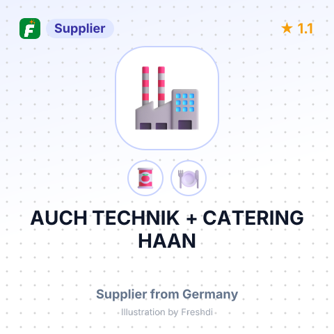 AUCH TECHNIK + CATERING HAAN – summary card, no photo uploaded yet