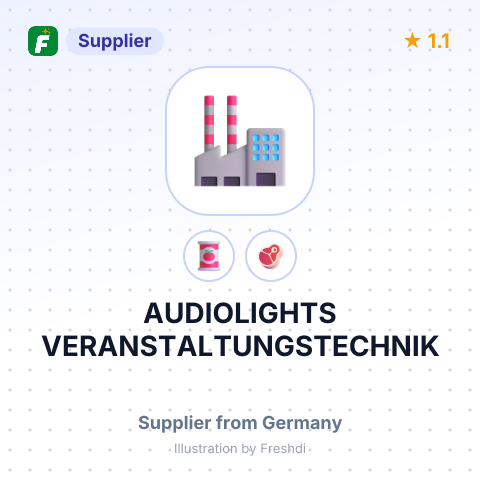 AUDIOLIGHTS VERANSTALTUNGSTECHNIK – summary card, no photo uploaded yet