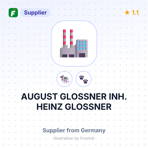 AUGUST GLOSSNER INH. HEINZ GLOSSNER – summary card, no photo uploaded yet