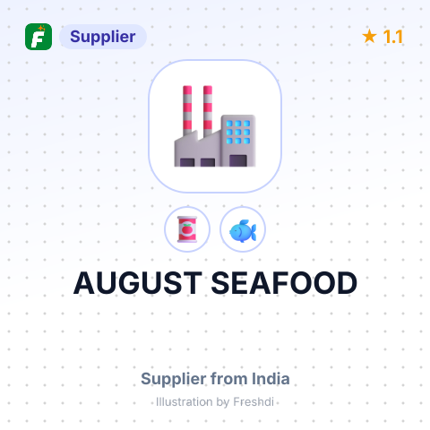 AUGUST SEAFOOD – summary card, no photo uploaded yet