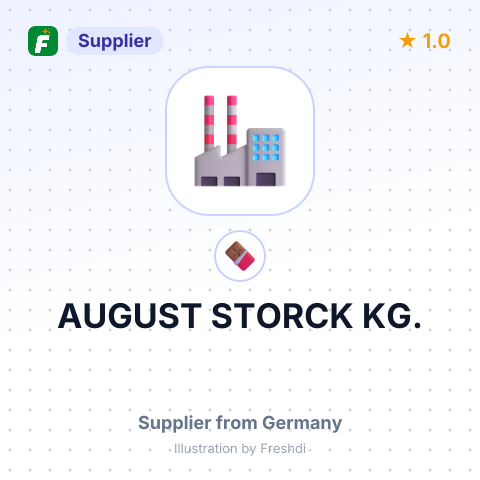 AUGUST STORCK KG. – summary card, no photo uploaded yet