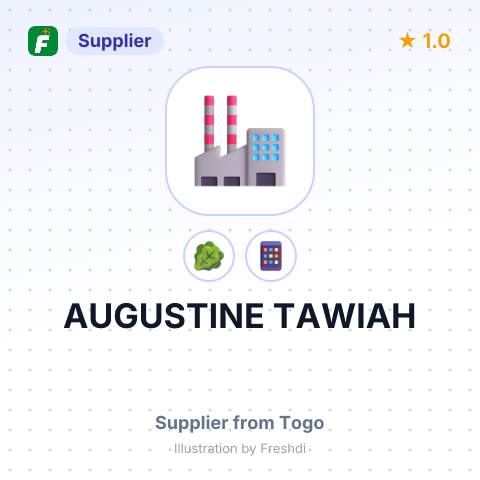 AUGUSTINE TAWIAH – summary card, no photo uploaded yet