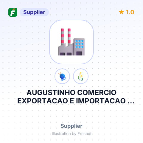 AUGUSTINHO COMERCIO EXPORTACAO E IMPORTACAO LTDA – summary card, no photo uploaded yet