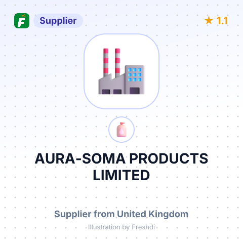 AURA-SOMA PRODUCTS LIMITED – summary card, no photo uploaded yet