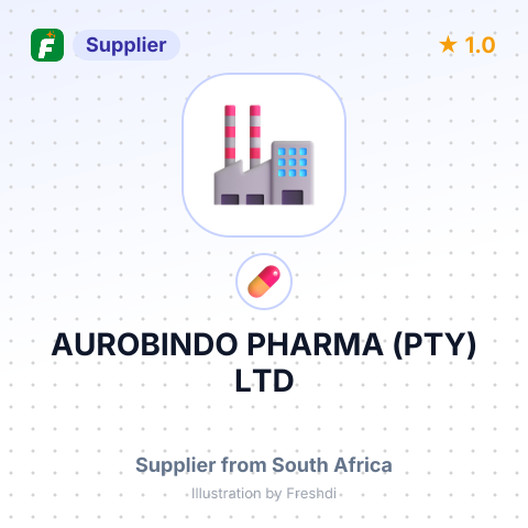 AUROBINDO PHARMA (PTY) LTD – summary card, no photo uploaded yet