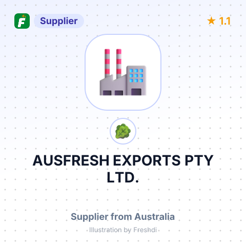 AUSFRESH EXPORTS PTY LTD. – summary card, no photo uploaded yet