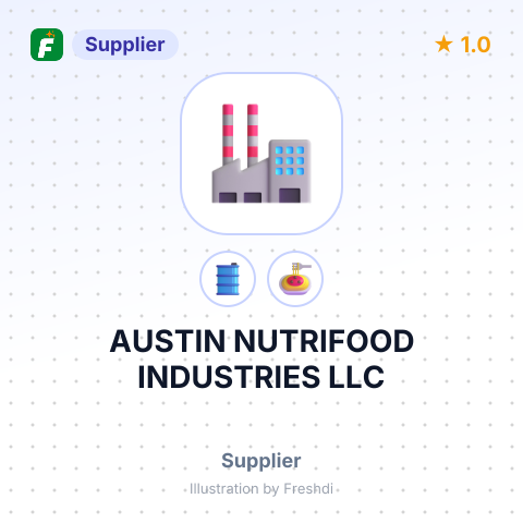 AUSTIN NUTRIFOOD INDUSTRIES LLC – summary card, no photo uploaded yet