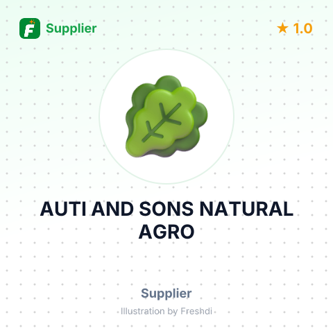 AUTI AND SONS NATURAL AGRO – summary card, no photo uploaded yet