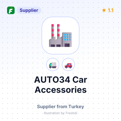 AUTO34 Car Accessories – summary card, no photo uploaded yet