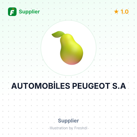 AUTOMOBİLES PEUGEOT S.A – summary card, no photo uploaded yet