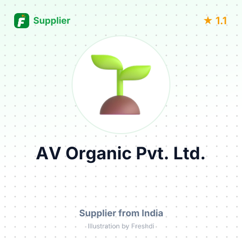 AV  Organic Pvt. Ltd.  – summary card, no photo uploaded yet
