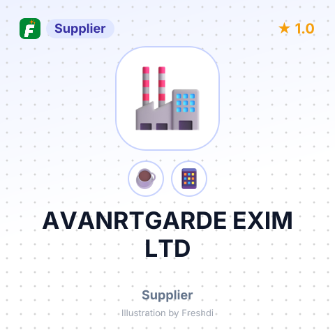 AVANRTGARDE EXIM LTD – summary card, no photo uploaded yet