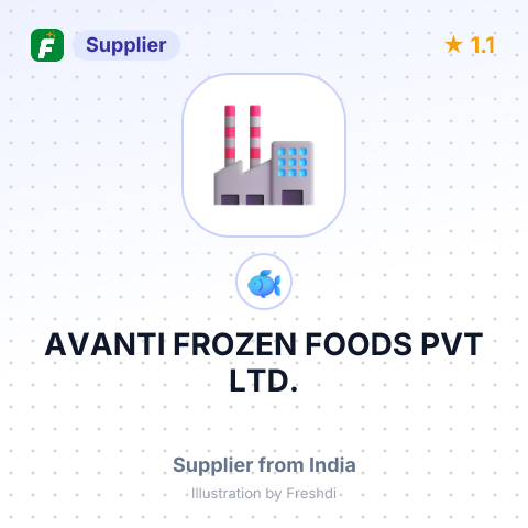 AVANTI FROZEN FOODS PVT LTD. – summary card, no photo uploaded yet