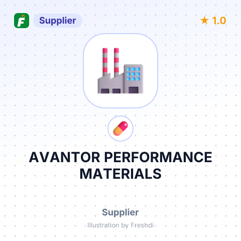 AVANTOR PERFORMANCE MATERIALS – summary card, no photo uploaded yet