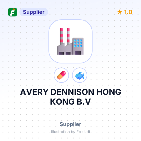 AVERY DENNISON HONG KONG B.V – summary card, no photo uploaded yet