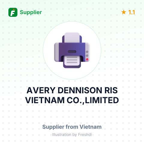 AVERY DENNISON RIS VIETNAM CO.,LIMITED – summary card, no photo uploaded yet