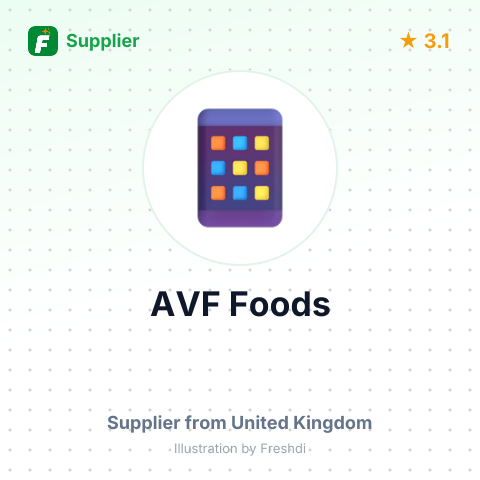 AVF Foods – summary card, no photo uploaded yet