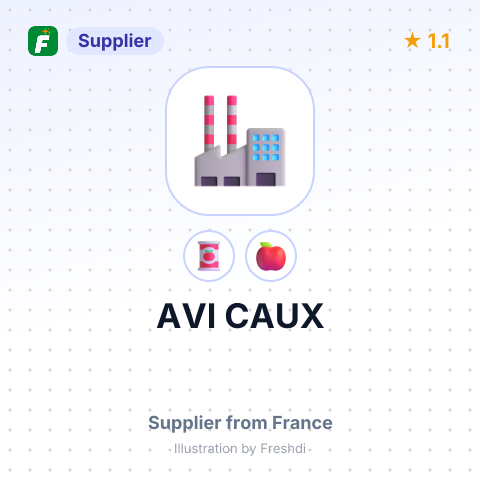 AVI CAUX – summary card, no photo uploaded yet