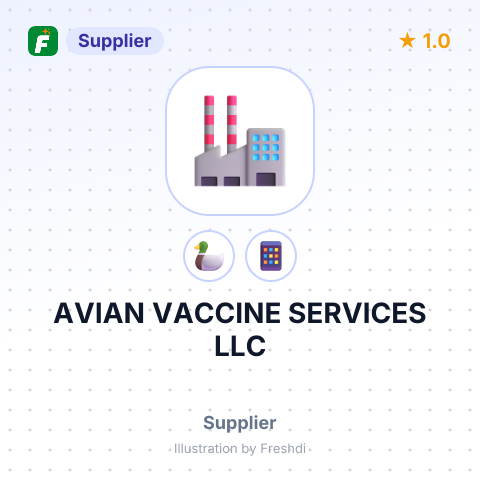 AVIAN VACCINE SERVICES LLC – summary card, no photo uploaded yet