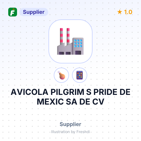 AVICOLA PILGRIM S PRIDE DE MEXIC SA DE CV – summary card, no photo uploaded yet