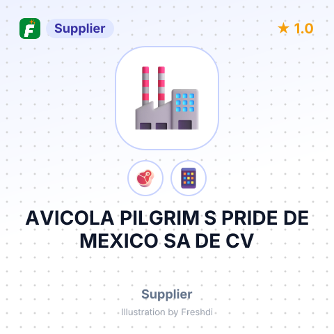 AVICOLA PILGRIM S PRIDE DE MEXICO SA DE CV – summary card, no photo uploaded yet