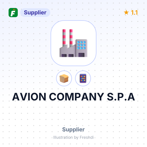 AVION COMPANY S.P.A – summary card, no photo uploaded yet