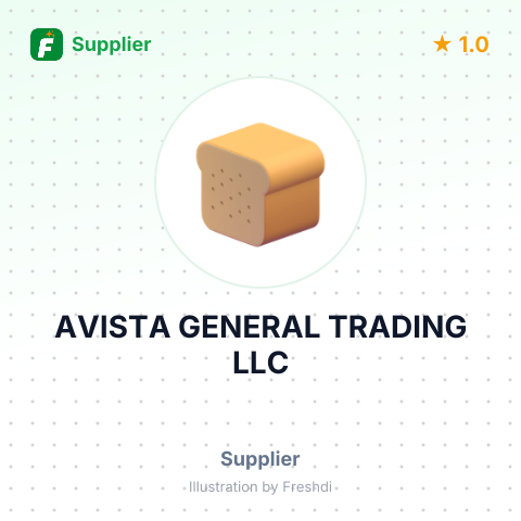 AVISTA GENERAL TRADING LLC – summary card, no photo uploaded yet