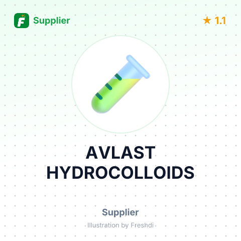 AVLAST HYDROCOLLOIDS – summary card, no photo uploaded yet