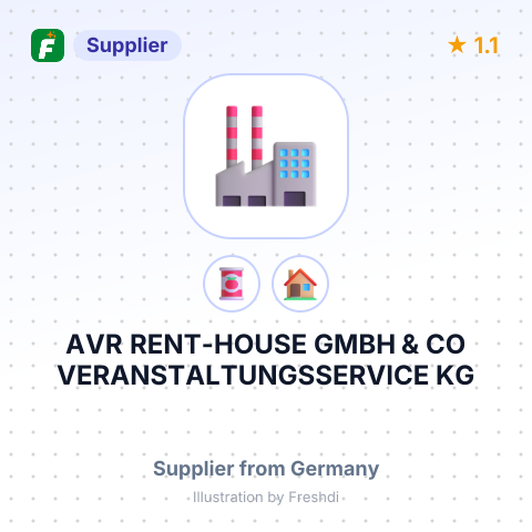 AVR RENT-HOUSE GMBH & CO VERANSTALTUNGSSERVICE KG – summary card, no photo uploaded yet