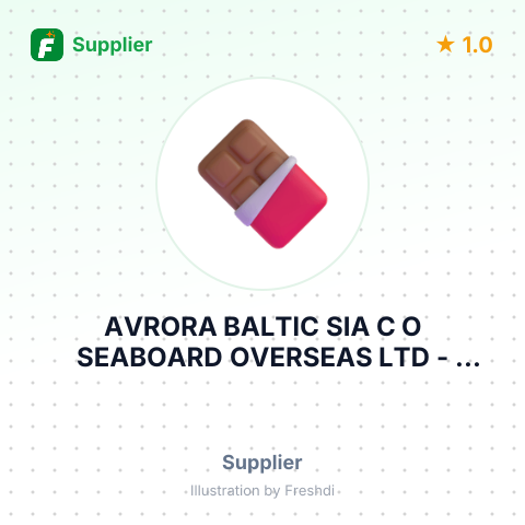 AVRORA BALTIC SIA C O SEABOARD OVERSEAS LTD – summary card, no photo uploaded yet