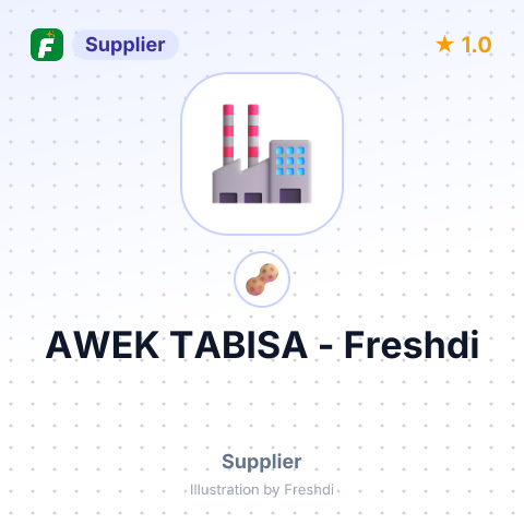 AWEK TABISA – summary card, no photo uploaded yet