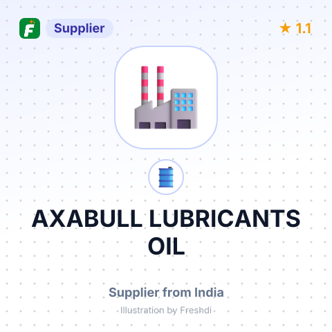 AXABULL LUBRICANTS OIL – summary card, no photo uploaded yet