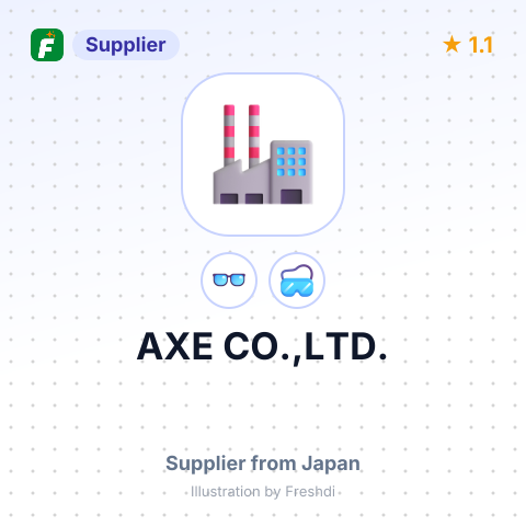 AXE CO.,LTD. – summary card, no photo uploaded yet