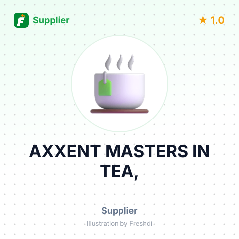 AXXENT MASTERS IN TEA, – summary card, no photo uploaded yet