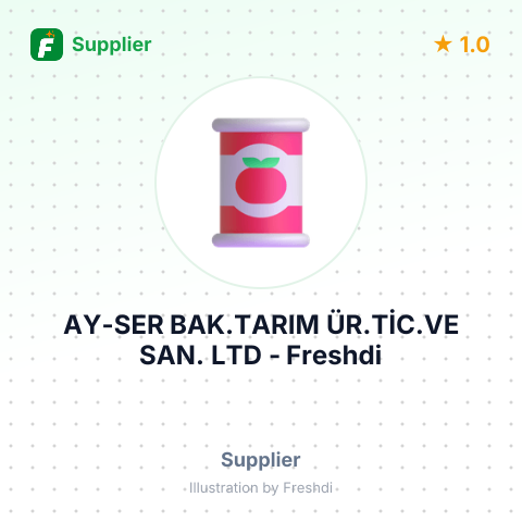 AY-SER BAK.TARIM ÜR.TİC.VE SAN. LTD – summary card, no photo uploaded yet