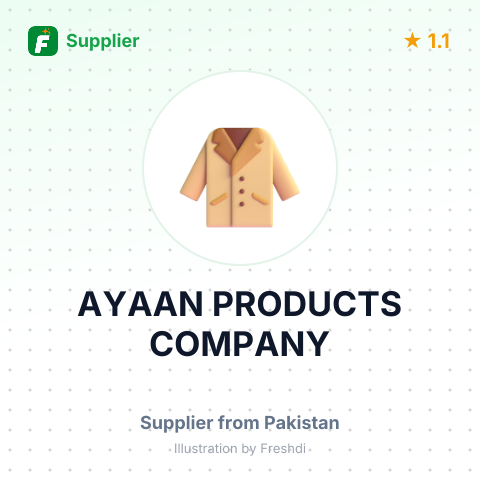 AYAAN PRODUCTS COMPANY – summary card, no photo uploaded yet