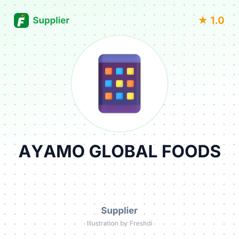 AYAMO GLOBAL FOODS – summary card, no photo uploaded yet