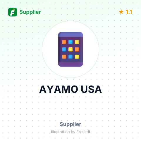AYAMO USA – summary card, no photo uploaded yet