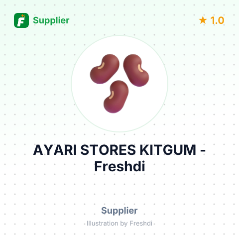 AYARI STORES KITGUM – summary card, no photo uploaded yet
