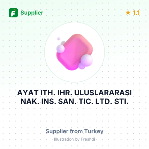 AYAT ITH. IHR. ULUSLARARASI NAK. INS. SAN. TIC. LTD. STI. – summary card, no photo uploaded yet