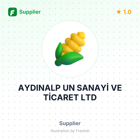 AYDINALP UN SANAYİ VE TİCARET LTD – summary card, no photo uploaded yet