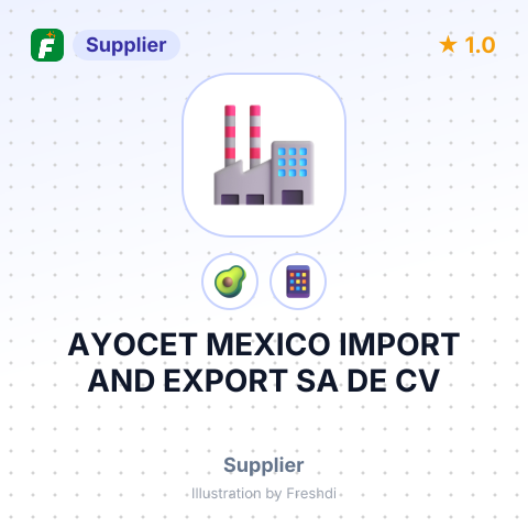 AYOCET MEXICO IMPORT AND EXPORT SA DE CV – summary card, no photo uploaded yet