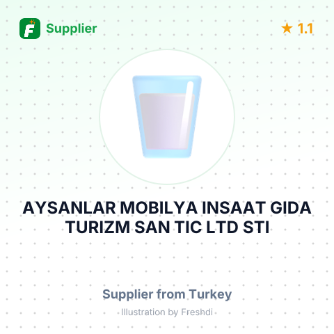 AYSANLAR MOBILYA INSAAT GIDA TURIZM SAN TIC LTD STI – summary card, no photo uploaded yet