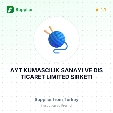 AYT KUMASCILIK SANAYI VE DIS TICARET LIMITED SIRKETI – summary card, no photo uploaded yet