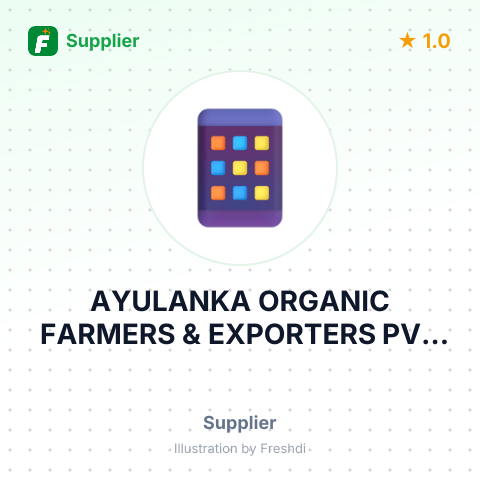 AYULANKA ORGANIC FARMERS & EXPORTERS PVT LTD – summary card, no photo uploaded yet