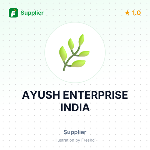 AYUSH ENTERPRISE INDIA – summary card, no photo uploaded yet